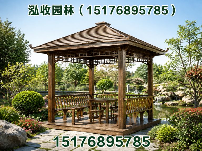 石家庄塑木地板展示图